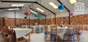 Bilstron brook wedding balloons orbs with different table numbers - Tamworth