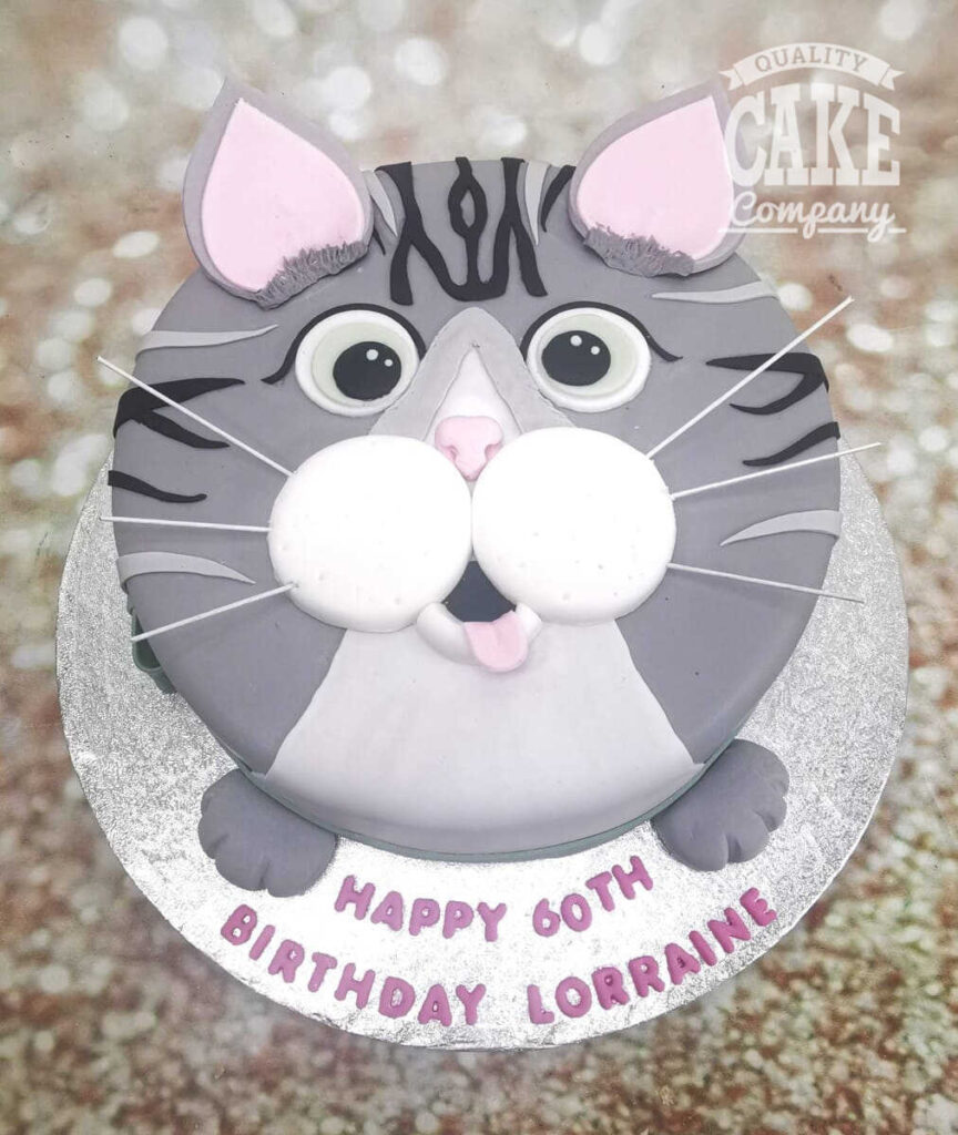 Cute Homemade Cat Cake for my Niece's Birthday | Birthday cake for cat, Cat  cake, Birthday cake kids