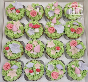 fairy themed cupcakes