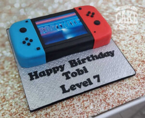 switch console novelty birthday cake tamworth