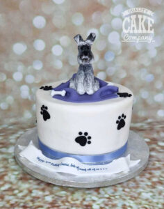 dog theme birthday cake - tamworth
