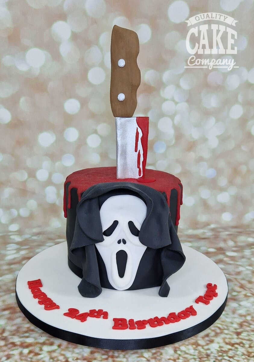 Horror Movie Mash-Up Cake! : r/cakedecorating