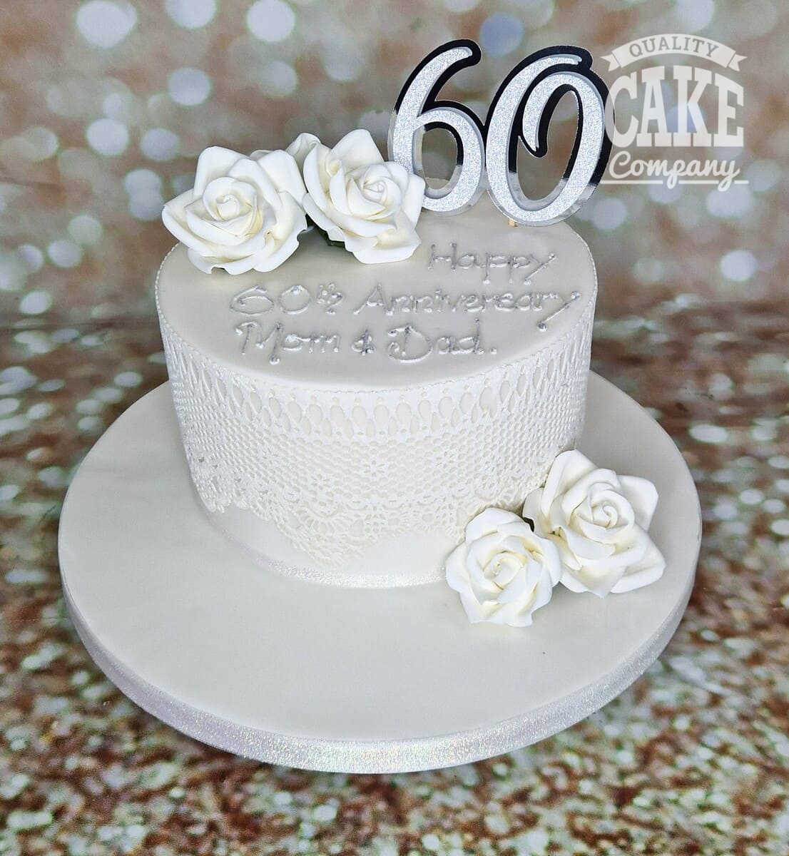 My Simple Flowers Cake for 50th Wedding Anniversary 💕 : r/cakedecorating