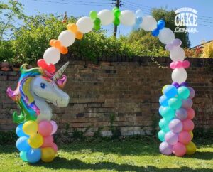 Unicorn balloon arch quicklink - Tamworth