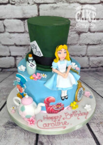 Alice in Wonderland novelty birthday cake - tamworth