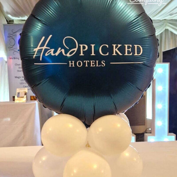 handpicked hotels personalised corporate balloon - west midlands