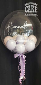 first holy communion bubble balloon - Tamworth